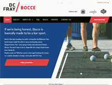 Tablet Screenshot of capbocce.com